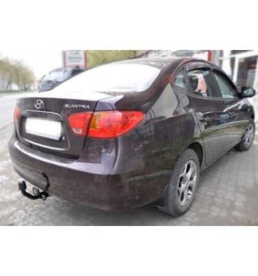 Фаркоп (ТСУ) для HYUNDAI Elantra IV (HD) 2006-2011 съемный шар на двух болтах 1.1тонны Босал